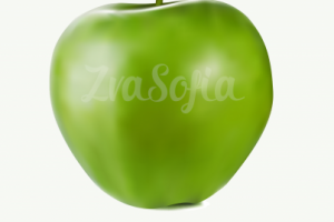 Яблоко Gradient mesh