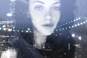 Множественная экспозиция огни