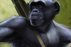 Обезьяна воин