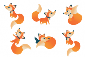 Векторные иллюстрации для наклеек