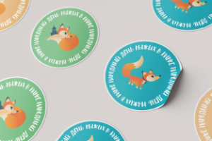 Дизайн наклейки