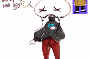 Милый чиби-скетч.