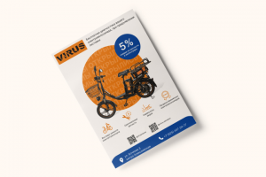 Флаер для магазина электровелосипедов