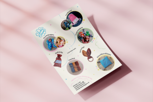 Флаер для ярмарки игрушек