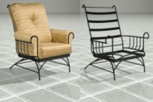 Кресло (холодная ковка)