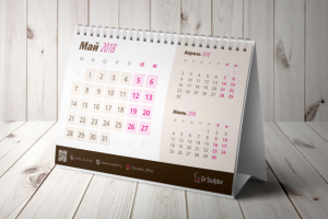 Перекидной календарь