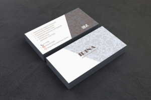 Визитная карточка для мастера маникюра