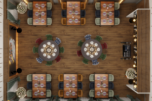 Дизайн интерьера ресторана