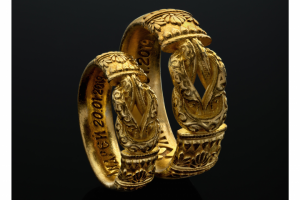 Фотосъемка стилизованных обручальных колец