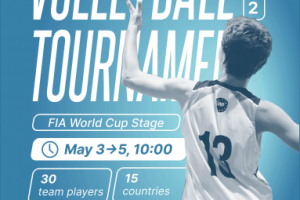 Соревнование по волейболу