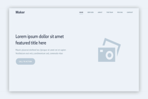 Прототип Landing Page