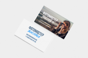 Визитка "Фотомастер Виктория"
