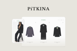 Дизайн интернет-магазина одежды для премиум сегмента