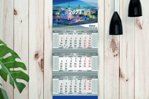 Календарь настенный 3х блочный