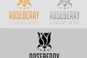 Логотип магазина роз