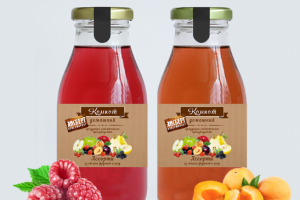 Этикетка для компота собственного производства