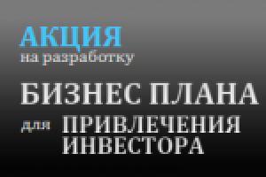 Вёрстка лендинга "Бизнес План Для Привлечения Инвестора"