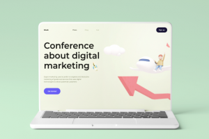 Сайт для IT конференций