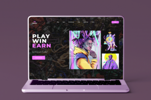Landing page для новой игры