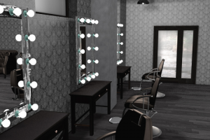 Визуализация  парикмахерская