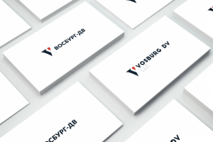 Логотип рыбопромысловой компании во Владивостоке