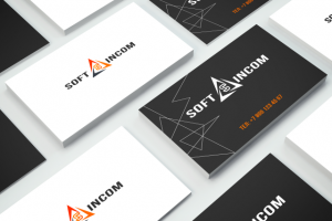 Дизайн лого для компании Softincom