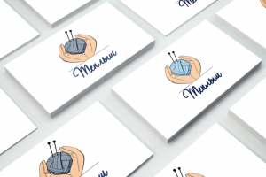 Логотип для магазина вязанной детской одежды