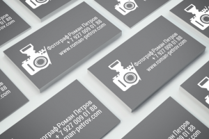 Дизайн лого для фотографа