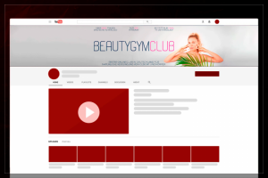 Разработка дизайна для шапки YouTube