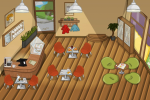 Flesh-локация для игры. Кафе