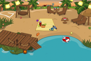 Flesh-локация для игры.Пляж