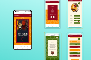 Сайт-меню для ресторана узбекской кухни