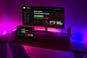 Дизайн страницы конференции