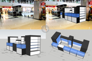 Фотопривязка торгового острова.