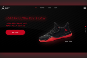 Дизайн главного экрана для интернет - магазина