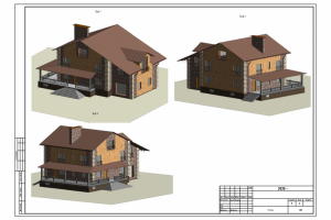 ЖД 2 Этажа, подвал, мансарда