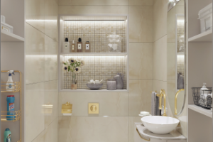 Апартаменты в ЖК "Сердце столицы". Санузел