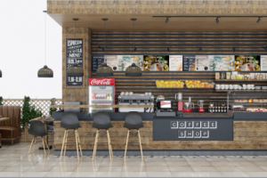 Кофейня в Торговом центре