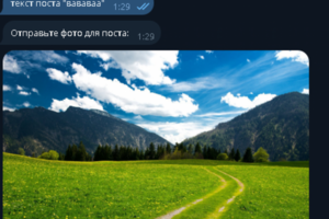 Бот для постов в телеграме