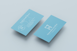 Визитная карточка для стоматолога