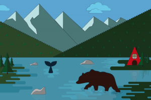 Постер для клуба путешественников