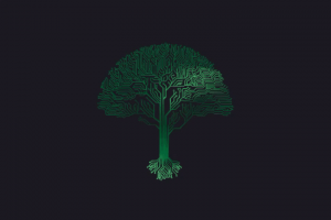 Древо - анимация для главного экрана сайта