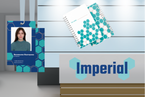 Фирменный стиль для компании "IMPERIAL"