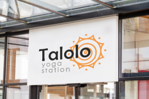 Логотип для студии йоги