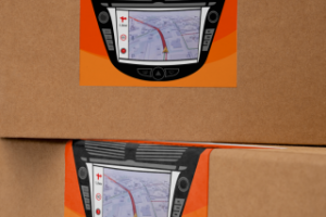 Наклейка на коробку. Отрисовка элементов