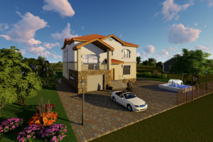 Индивидуальный жилой по ул. Ларионова в г. Тирасполе.