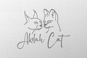 Лого питомника Akilah Cat