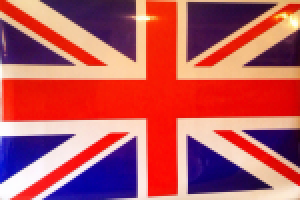 Флаг Великобритании на крышу Reng Rover Sport