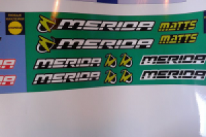 Наклейки на велосипеды.