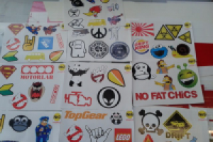 Стикербомбинг листами